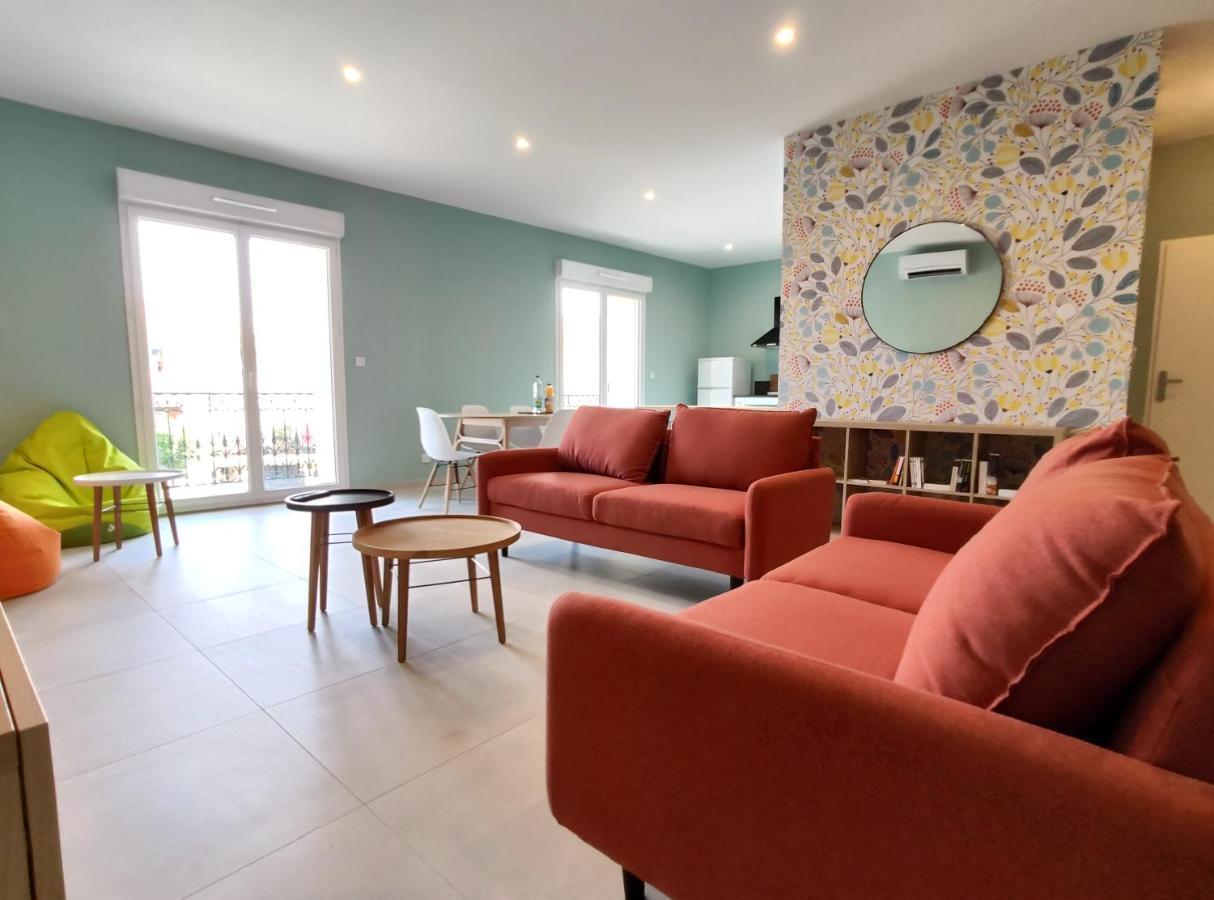 Colormix 3 Etoiles - 95M2 Plein Centre - Ensoleille Climatise Apartment Meze Luaran gambar